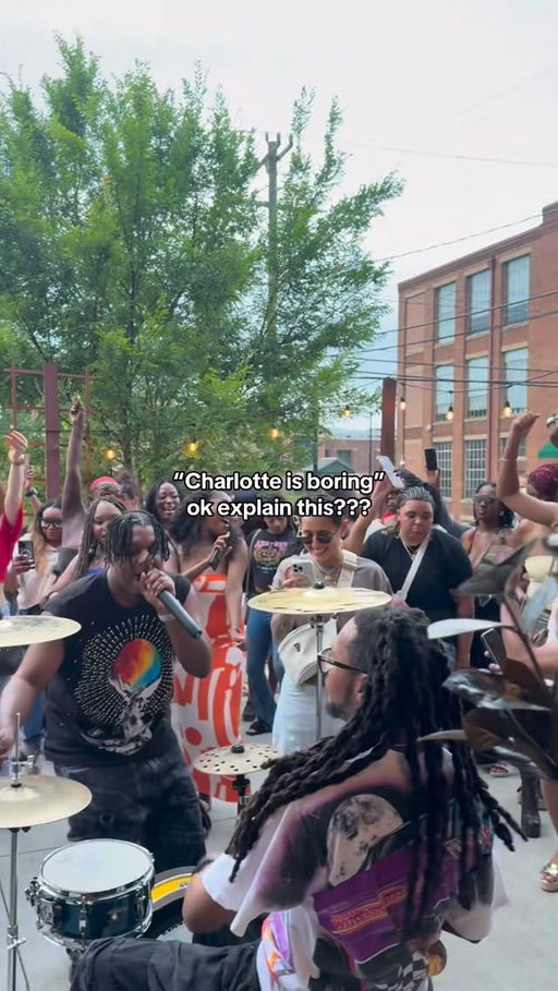 🤪 Shoutout to @a704party yall know how to throw downn #charlotte #thingstodo #dayparty #southend