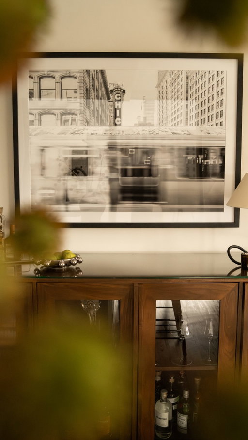 New artwork above my sideboard. 🤙🏼 When looking for artwork, I knew I wanted to do a large-scale black and white or muted photo and when I discovered @helmandoar, I knew I wanted multiple prints. 

In comes Endless Frame, the first luxury fine-art system that lets you swap and store up to three prints in one frame! Game changer. ✨

Use this link for a 25% off discount: https://helmandoar.com/discount/Rustandtrust