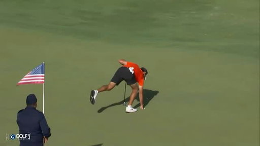The winning putt 🙌 

Preston is the 10th Cowboy to earn NCAA Individual National Champion honors 🥇

#GoPokes | @preston_stout8
