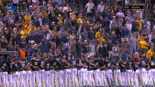 SOUND ALL THE WAY UP 🎼🔊

🎶 CUE COUNTRY ROADS - what a moment in Morgantown.

@wvusports 🤝 @wvubaseball