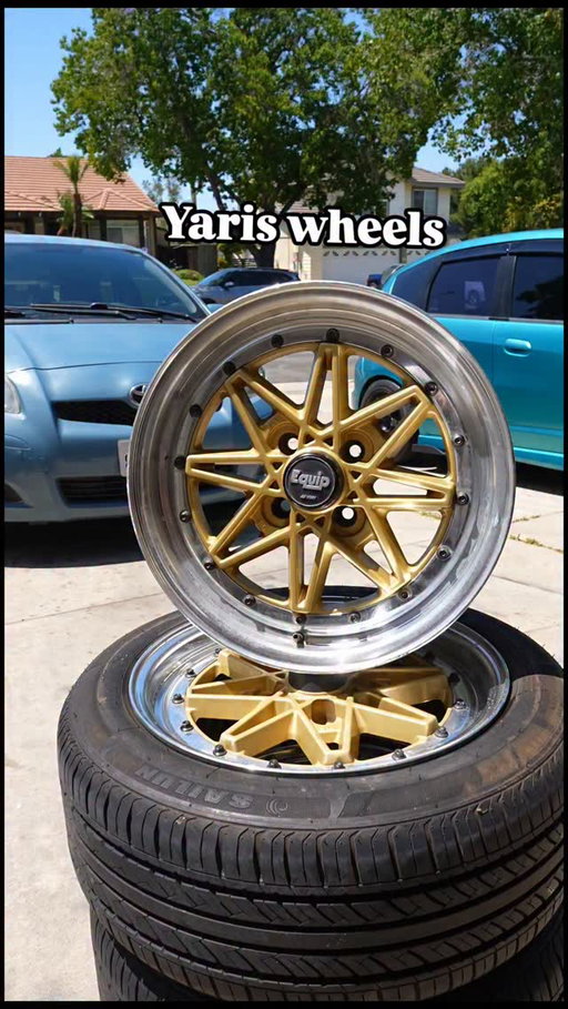 Work wheels on a Yaris... hear me out. 😮‍💨

Sometimes it's the little cars that deserve the nicest parts. What's the next mod?

#toyotayaris #WorkWheels #yaris #perlasgarage #4cylinder