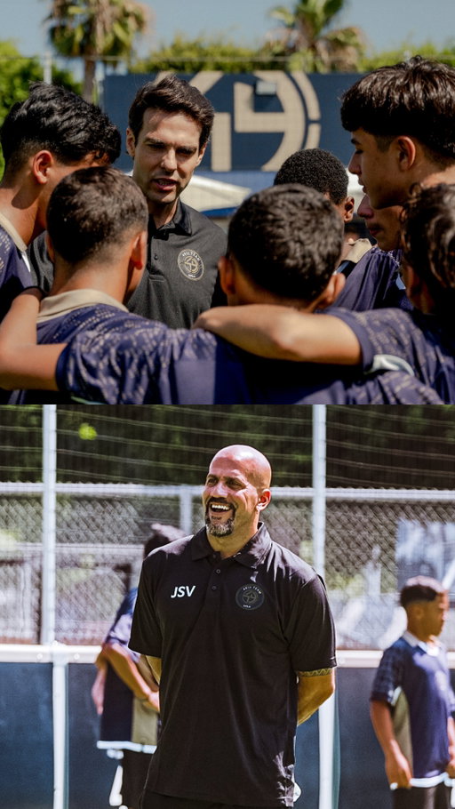 Quick feet. Sharp decisions.

#Kaká and @juansebastian.veron train the 49th Team to take on any defender.

#Kia #InspirationConnectsUsAll #49thTeam #OMBC #FIFAWorldCup2026