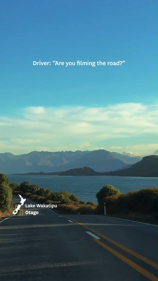 So much of Aotearoa New Zealand is captured from the passenger seat. Some roads just have to be driven. 

#NZMustDo #NZBucketList #FEEL100inNZ

👉@Fiordland.NZ @WestCoastNewZealand @QueenstownNZ @RotoruaNZ @Taranaki_NZ @TheCoromandel 👈
📷@ciel_luc (first clip), @SophiePiearcy (Queenstown clip)
ID: Passenger-seat views of scenic roads across Aotearoa New Zealand, passing through dense bush, wide-open plateaus, mountain landscapes and lakeside views.