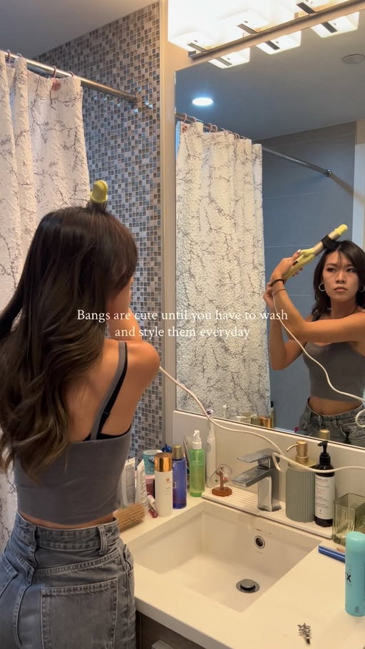 The girls that get it 🥲 

#wispybangs #bangshairstyle
