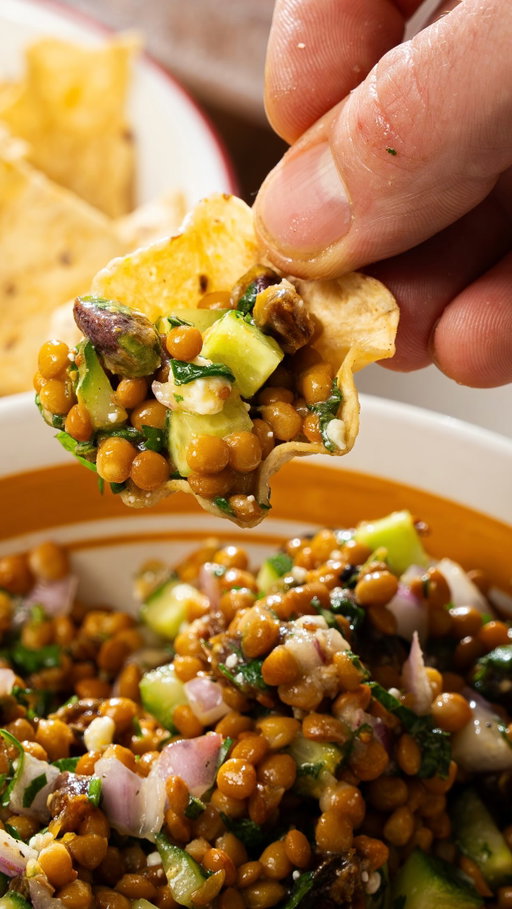 Save this recipe to your “Easy dinner recipes” collection
•

This is my kind of dish. Dense, hearty, bright, lemony, and full of texture. This lentil salad recipe hits that sweet spot where something feels fresh and healthy but still genuinely satisfying. It’s packed with protein and fiber, loaded with crisp veggies and fresh herbs, and somehow tastes even better the next day. That’s the magic. I make this lentil salad with feta on a Sunday, toss it in the fridge, and eat it all week. Sometimes as a proper salad, sometimes scooped up with tortilla chips for a more party-style situation. It’s flexible like that. And that’s exactly why it works so well.

The whole recipe is on my website! 
•
Save this one folks! And comment “Recipe” to have the full recipe sent to you!
