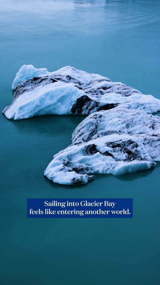It doesn’t feel real until you’re there. 🏔️

Glacier Bay is full of pinch-me moments, from towering glaciers to whales beside the ship to front-row views from every deck, making it one of Alaska’s most unforgettable experiences.