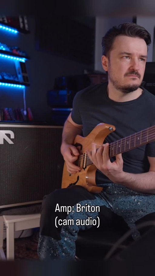 Exploring some of my favourite amps from the new @positivegrid Reaktor 100w combo. Which one’s your fave? 👇👇👇 That 80s crunch 🤤 Link in stories.
