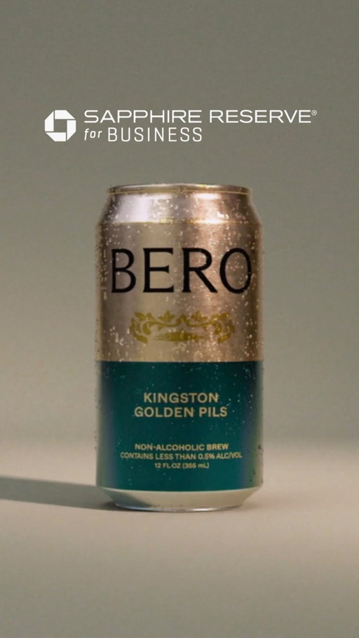 #chasesapphireforbusinesspartner I didn’t want to leave the culture of the pub behind. I just wanted to change what was in my glass. So I built @berobrewing: a new standard for non-alcoholic beer. With Chase Sapphire Reserve for Business, BERO is just getting started. Here’s to what comes next.