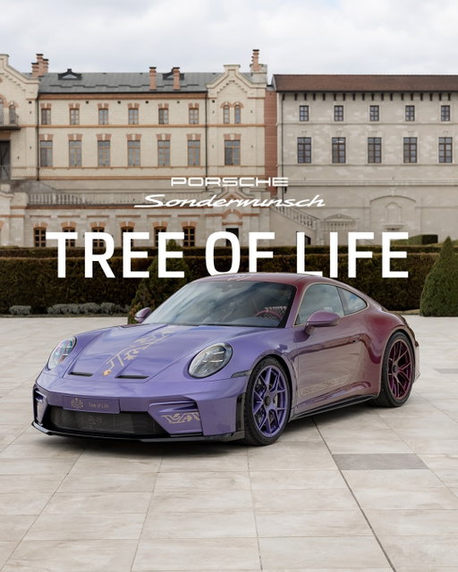 Shaped by Moldovan tradition.

Through Porsche Sonderwunsch, ”Tree of Life“ interprets Moldova’s national symbol across the 911 GT3 with Touring Package, using colour, texture and craftsmanship to represent family, tradition and cultural identity in every detail.
__
911 GT3 with Touring Package (WLTP): Fuel consumption combined: 13.8 – 13.7 l/100 km; CO₂ emissions combined: 312-310 g/km; CO₂ class: G; Status 06/202

#porschegoldcoast #porschegoldcoastny