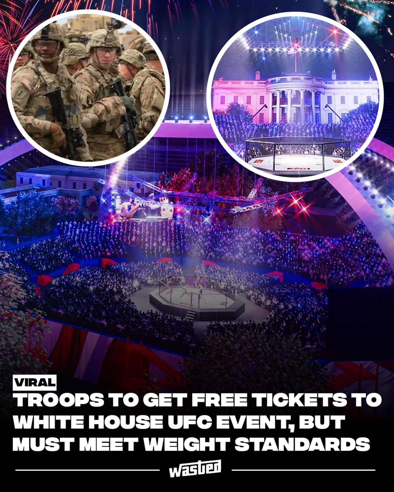 Senior Pentagon leaders are assembling lists of uniformed service members who will be offered free tickets to the UFC fight President Donald Trump is hosting on the White House South Lawn next month, but only troops who meet military body composition standards will be eligible, according to guidance memos reviewed by CNN. One memo states that recipients must meet the Defense Department's waist-to-height ratio standard of less than 0.55 and pass all service-specific fitness requirements, a benchmark that would cap the average man's waist around 37 inches and the average woman's around 35. The criteria align with body composition rules the department adopted earlier this year under Defense Secretary Pete Hegseth, who has made physical fitness a signature focus and vowed there would be no "fat generals and admirals" at the Pentagon. Two defense officials told CNN that leaders signaled attendees should "look good" on camera, with one bluntly summarizing the message to troops as "no fattys." The guidance also directs commanders to prioritize genuine UFC fans among junior enlisted and junior officers, and notes that while the tickets are free, service members must cover their own travel. The Pentagon declined to comment.

Sources: CNN, KTEN.