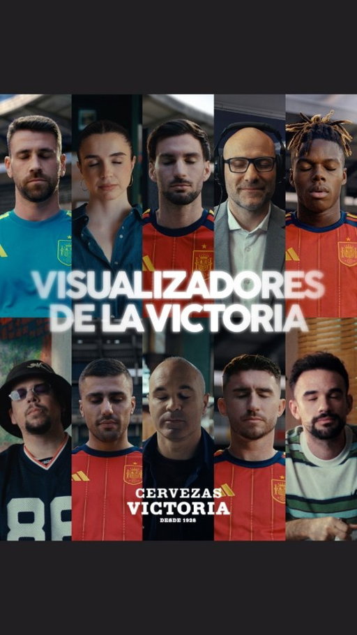 La victoria está más cerca de lo que crees. Cierra los ojos y  descúbrelo.

Victoria recomienda el consumo responsable. Alc. 4,8% vol. No compartir con menores.

#VisualizadoresDeLaVictoria #SeleccionEspañola #Victoria