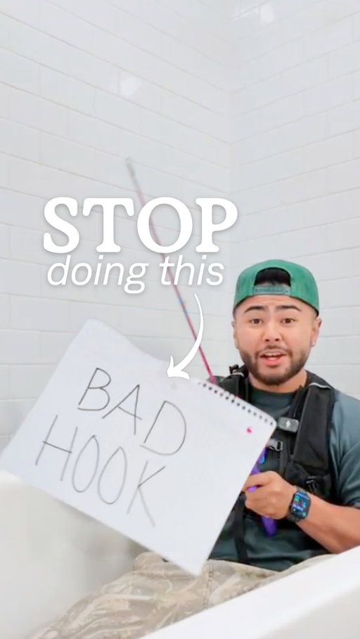 Your video hook has one job: keep viewers watching

@antoineontheway knows how to do it

Here’s his best advice for grabbing and keeping attention