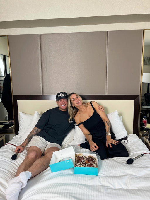 It’s wedding day baby!!! VEGAS PART 2 ft. Our Bride & Groom 🫶🏻

Out tonight 6pm 💫💫💫