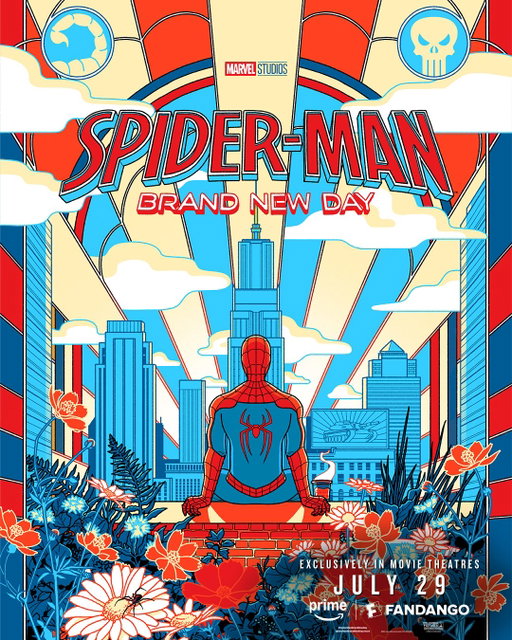 The official #SpiderManBrandNewDay Prime Early Screening poster is here 🕷️ US Prime members can see it first at early access screenings exclusively in theaters July 29, with tickets available only on Fandango. Learn more at the link in bio.