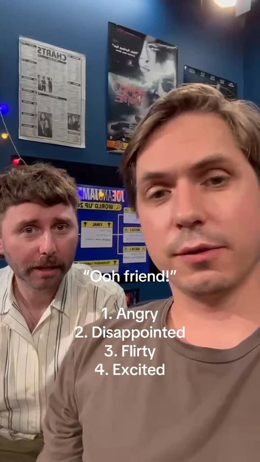 ‘Ooh friend’ in different tones 😅

#actingchallenge #theinbetweeners #oohfriend