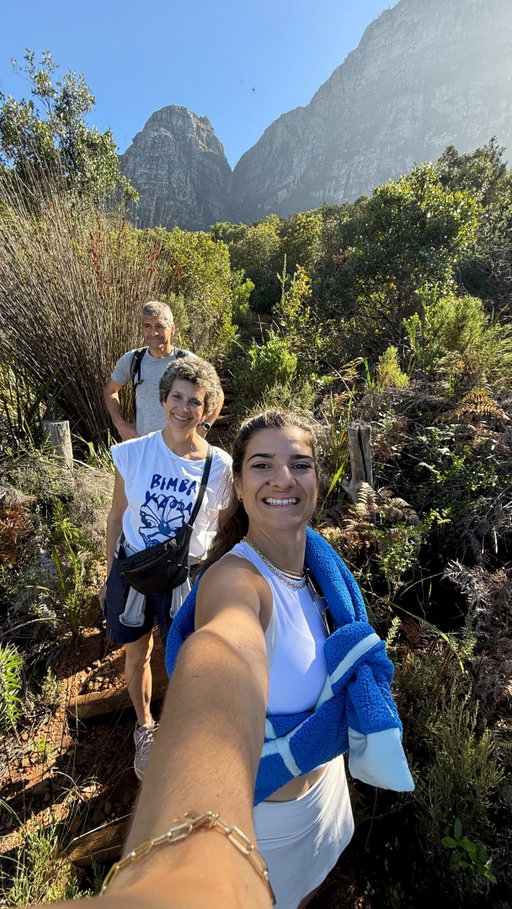 Surprising my parents with a special stay on our trip to South Africa to thank them for all their hard work with my little brand 🥹

We booked everything on Booking.com as you get 7% back as wallet credit when you pay with visa @visamiddleeast 

Some of my reccomendations that we did on our trip below:

Things to do 🗻
- Climb Table Mountain (there is a cable car too)
- ⁠Kirstenbosch National Botanical Gardens
- ⁠Walk around V&A waterfront area 
- ⁠Cape of good hope 
- ⁠See the penguins at Boulders Beach
- ⁠Travel up the garden route stop at Franschhoek, Mossel Bay, George, Knynsa 

Accomodation 🏨
- The Belmont, Franschhoek 
- ⁠Pezula Nature Retreat, Knynsa

Restaurants 🍽️
- Bilboa, Camps Bay 
- ⁠Life Grand Cafe V&A, Cape Town 
- ⁠Grand Pavillion, Sea Point