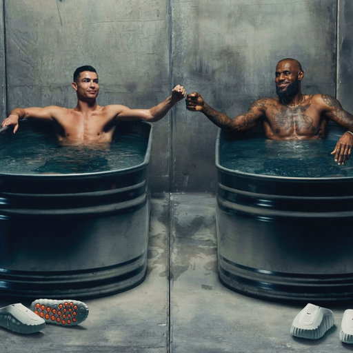 👑 x CR7

Greatness 🌟 

Follow @LeBron for more! 

📸: @nike
