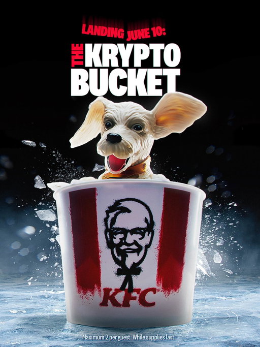 🚨ALERT🚨 The exclusive Krypto Bucket is landing 6.10! Mark your calendars because you don’t want to miss out. Supplies limited. See SUPERGIRL, only in theaters June 26. #Supergirl

Prices and participation may vary, while supplies last. Limit 2 per person.