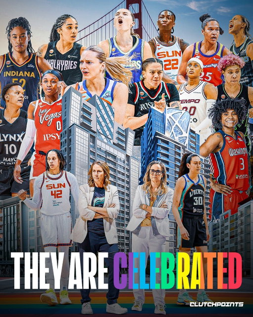 Happy Pride Month!

For decades, the WNBA has been one of the most inclusive spaces in professional sports, a league where players, coaches, and fans have continued to push for visibility, acceptance, and authenticity.

“Pride is our safe space. We are celebrated.”

Those words from Cheryl Reeve capture why Pride Night means so much across the league.

And as @t__cloud9 explained, “When you hide or suppress a part of yourself, you're not fully you. You limit yourself in so many ways. If I can't be confident in who I am as a person, how can I be confident in who I am as a player?”

Pride Month is about creating spaces where people can show up as their full selves, on the court, in the stands, and everywhere in between.

Here's to visibility, acceptance, and the freedom to be unapologetically yourself. 🏳️‍🌈🫶🏽

#pridemonth #wnba #lgbtq