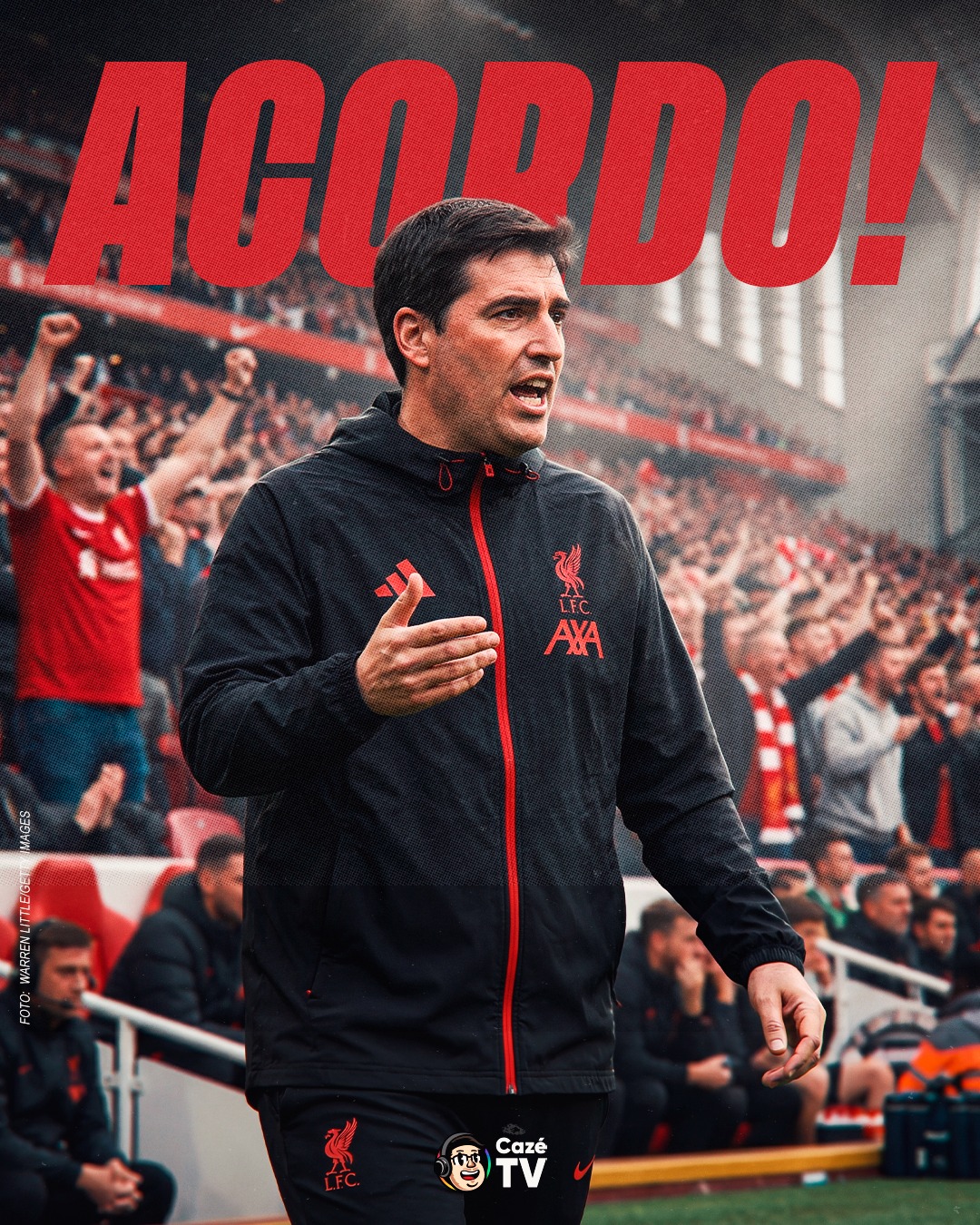 ACORDO PELA CONTRATAÇÃO DE UM NOVO TREINADOR PRO LIVERPOOL! ✅

A equipe inglesa chegou a um acordo verbal pela chegada de Andoni Iraola, ex-comandante do Bournemouth para se tornar o novo técnico do clube. O espanhol deve assinar um vínculo de dois anos. Bom nome? 👀🏴󠁧󠁢󠁥󠁮󠁧󠁿

🗞️ | David Orstein | Ny Times 

#Liverpool #cztv16 #futinter #CoberturaCazéTV