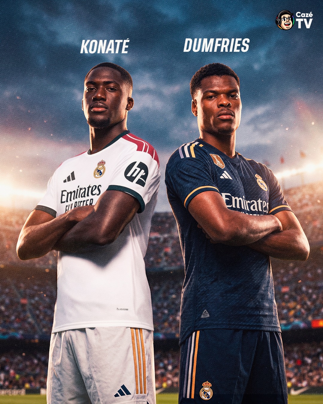 A JANELA DE TRANSFERÊNCIAS DO REAL MADRID ESTÁ APENAS INICIANDO E JÁ TROUXE DOIS BONS REFORÇOS, FILHO! 👀

OS CARAS QUEREM VOLTAR A CONQUISTAR A CHAMPIONS LEAGUE. BONS NOMES? 😅

#CoberturaCazéTV #RealMadrid #cztv16