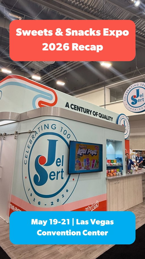 POV: You spent the day with us at Sweets & Snacks Expo 2026. 🍬

The booth was buzzing, the flavors were flowing, and our team had the best time dishing out samples behind the bar and sharing what’s new.

Thanks for a great show - we’ll catch you next year in Indianapolis! 💙❤️

#JelSert #SweetsAndSnacks #CenturyOfFlavor #SnackExpo