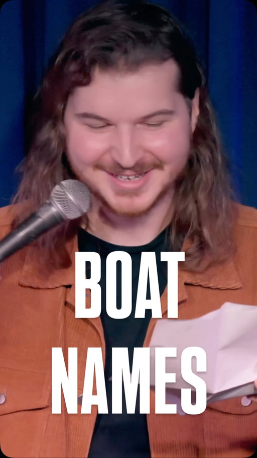 Boat Names #standup #standupcomedy #boat #joke