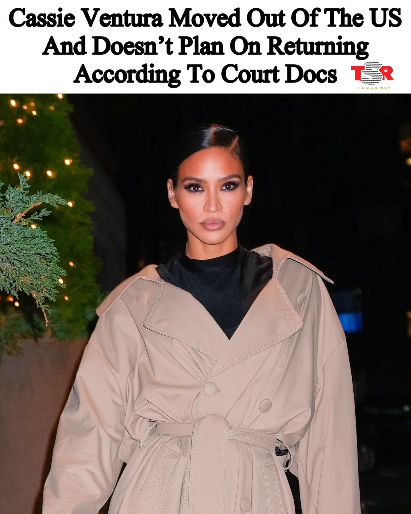 According to @TMZ_TV, #CassieVentura got out of the United States after her 8 figure payout from Diddy and court testimony. The move was revealed in court documents as part of the lawsuit filed by #ClaytonHoward. Howard was one of the male escorts prosecutors said was transported across state lines for sexual acts involving Cassie and Diddy. As previously reported, Howard claimed he contracted an STD after sleeping with the singer and is suing her and Diddy. In the docs, Cassie states, “I reside outside of the United States. I do not intend to move back to the United States.” She says her location preference for legal proceedings would be New York as that is where her lawyers are. It was not revealed where she is. (📸: @gettyimages) ✍🏾: #TSRStaffST
