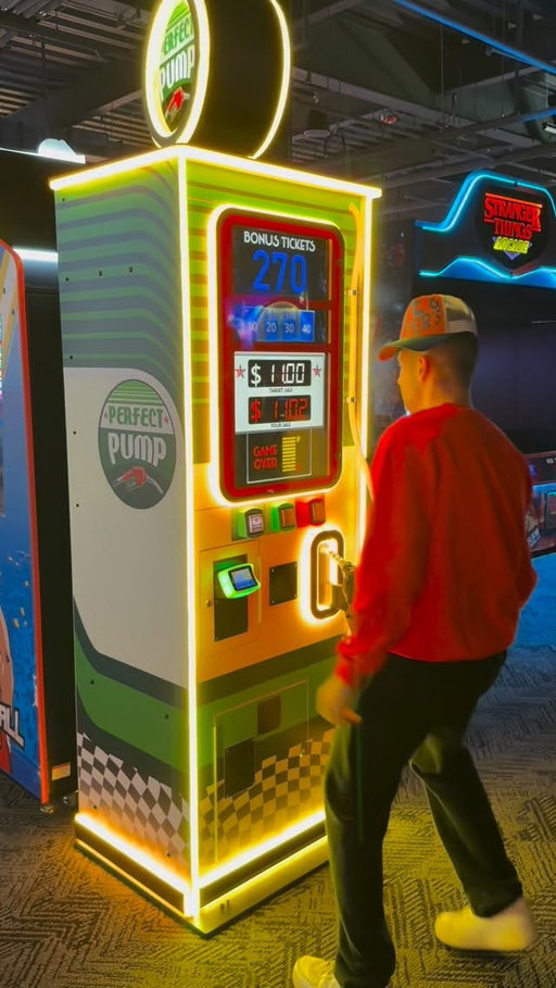 @daveandbusters new Perfect Pump game may cause uncontrollable dancing 🕺😂 go check out all 10 new games in store‼️

#dancing #dance #trend #viral #fyp