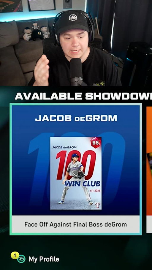 New deGrom in showdown! #mlb #mlbtheshow