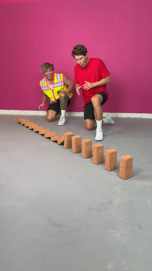 100 Brick Dominos 🧱 ​⁠