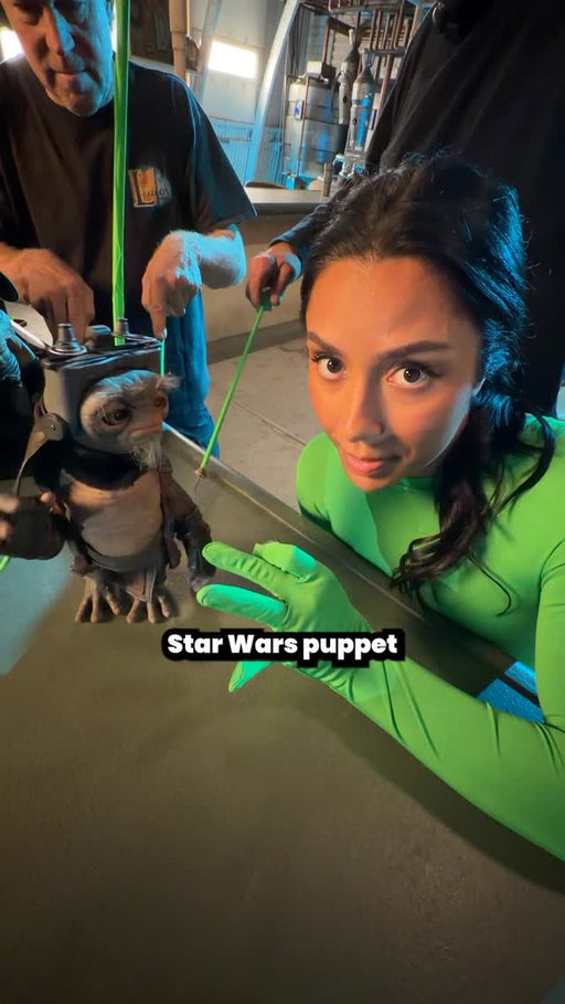 OMG I can’t believe they let me do this @starwars
