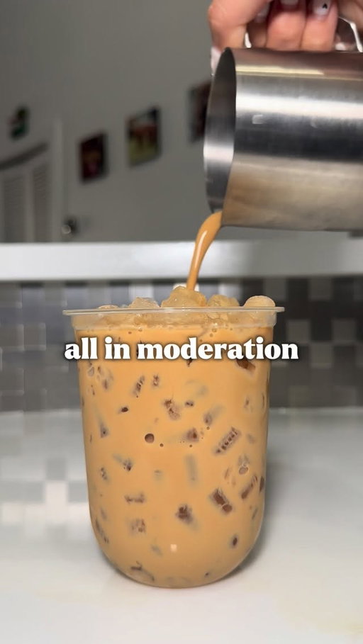 I think I’m safe ☕️✨

#coffee #coffeeathome #barista #coffeelovers #icedlatte