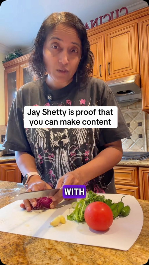 If Jay Shetty can make $100M faking it as a monk and teaching detachment while living an affluent life, you can make content.