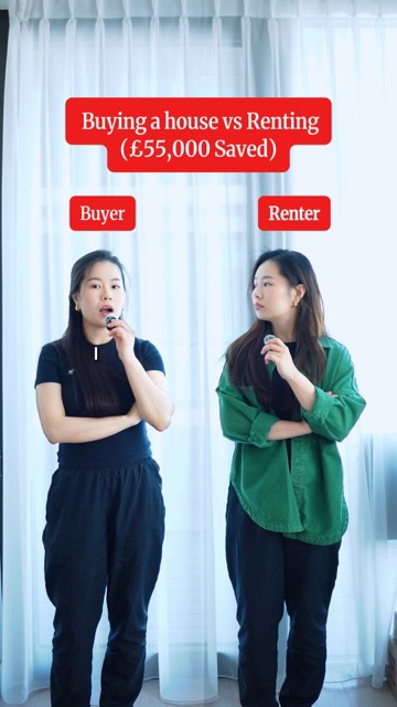 Do you still think that buying a house is the only way to build wealth? When compared, investing the difference outpace the traditional wealth building paths. 

Not financial advice, assumptions are just for illustration and educational purpose. Always do your own research. When you invest, capital is at risk. 

Follow @your.finance.girl for more money and investing education

#housepoor #investthedifference #wealthbuilder #personalfinance #igeducation