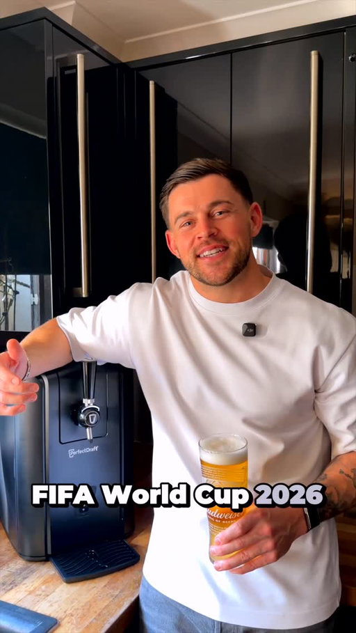 The countdown to FIFA World Cup 26™️ is officially on ⚽️

Looking forward to some huge games, big moments and watching it all with friends and family this summer.

@perfectdraftuk has sorted the home setup nicely 🍻

#PerfectDraftUK #ad