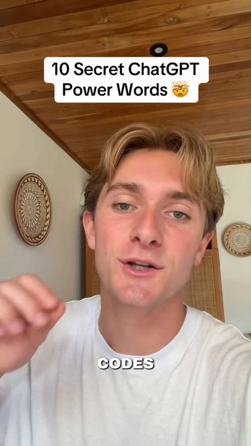 Comment “List” and I’ll send you 100 more 👇

10 secret codes that make ChatGPT 10x better.

Just paste these before or after any prompt:

/human — Humanizes your output so it passes every AI detector
/redteam — Critiques your idea so aggressively it exposes every weakness
/meta — Zooms out and analyzes your question before answering for 10x better outputs
/alt3 — Gives you 3 completely different variations of any answer
/truth — Stops ChatGPT from guessing, lying, and hallucinating
/eli10 — Explains any topic like you’re 10 years old
/predict — Predicts future outcomes based on what it knows about you
/ooda — Runs a military decision framework on your problem and tells you exactly how to solve it
/x10think — Forces ChatGPT to think 10 times deeper before answering
/socrates — Asks you questions one at a time until you figure out 
the answer yourself

Save this and try them all.

#chatgpt #ai #chatgptprompts #chatgpttips #chatgpthacks
