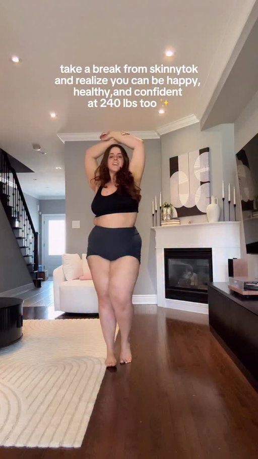 sending you all some much needed body positivity today because lately our feeds have been filled with the exact opposite 💃🫶✨

#bodypositivity #selflove #dancing #plussize #curvyconfidence