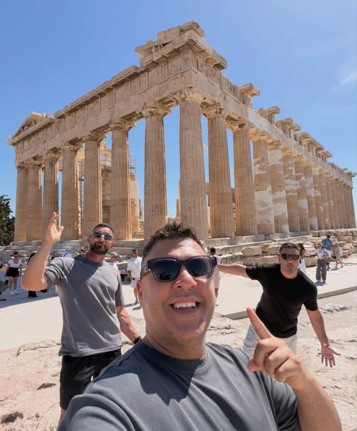 Athens!!! We made it! You called our name for 10 years and finally we made it to you! Tonight we feast on gyros, we sip ouzo and we listen to bouzouki! An honour to be here with our Greek brothers and sisters at the birth place of civilisation. We can’t wait for our two big shows at the @uvathens this Thursday and Friday night. We want to see you all there! 🇬🇷❤️