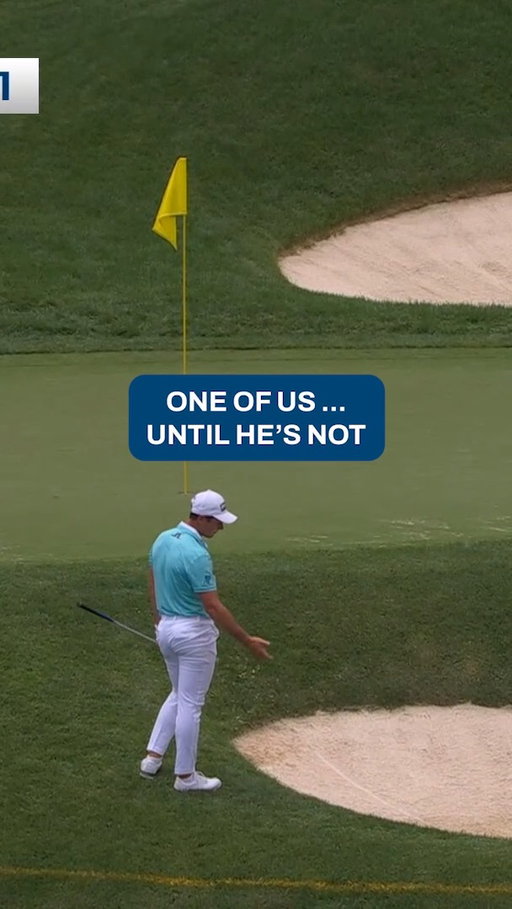 Viktor Hovland pulls off the perfect recovery @MemorialGolf.

#TOURVault