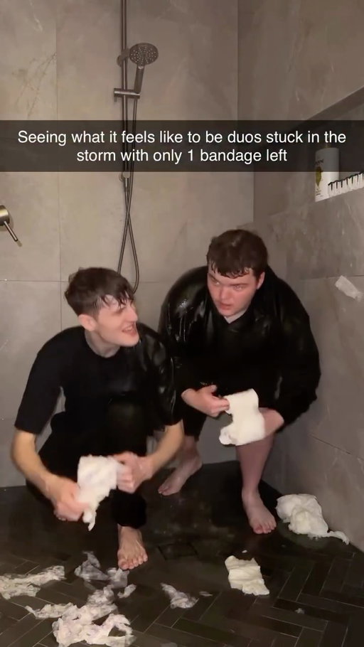 Fortnite Duos IRL 💦 #fortnite