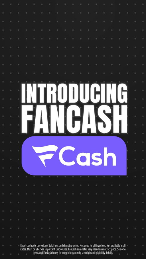 It’s finally here. 💰

FanCash is officially LIVE NOW on Fanatics Markets. The most exciting currency in sports now lives where you trade. Earn FanCash on every trade, win or lose, then spend it across Fanatics on apparel, tickets, collectibles, and more. 🔥