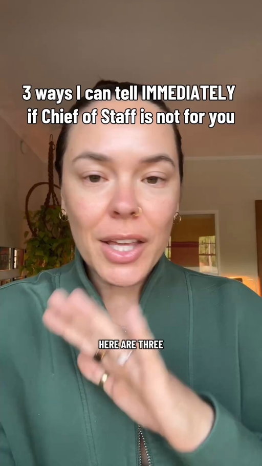 Here’s the thing…
Chief of Staff is not for everyone, so no worries if this list describes you.

BUT, if you watched this and thought, "CoS might be perfect for me” we'd love to help you take the next step.

Nova Chief of Staff sets the gold standard in Chief of Staff training and education, known for transforming companies, fast-tracking careers, and building bold, strategic confidence across the globe.

Get started at novachiefofstaff.com

📍 P.S. Get $350 off Nova's online-self paced course through June 30 with our Summer Sale!
.
.
.
#chiefofstaff #executiveassistant #strategicoperator
