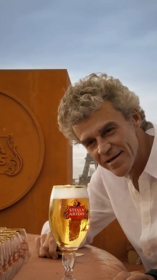 De volta ao saibro, com meu backhand.

#StellaPureGold #BebaComModeração #StellaClayBar