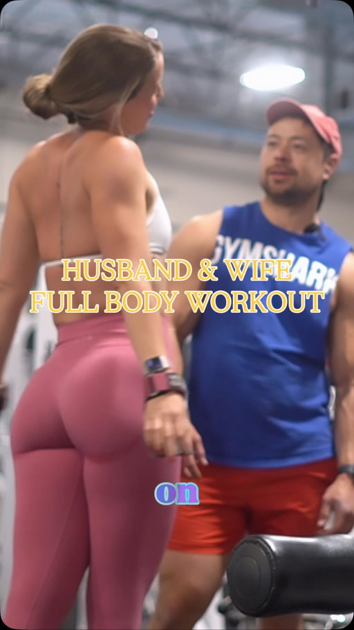 Husband and wife full body workout! 
follow us and comment “TRAIN” for 7 days of my gym programming 💪🏻

•incline dumbbell press
•leg press
•lat pulldown
•Bulgarian split squat (she did single leg thrust)
•cuffed cable lateral raise variation
•bicep curl
•tricep
•core

Track your weights. Lift with intensity. Stay consistent. 
Need more guidance, become a part of one of our teams: Ogus Daily or MoveMa for the moms 💪🏻 #husbandandwife #bodybuilding #ogusdaily #halfnatty #fitness
