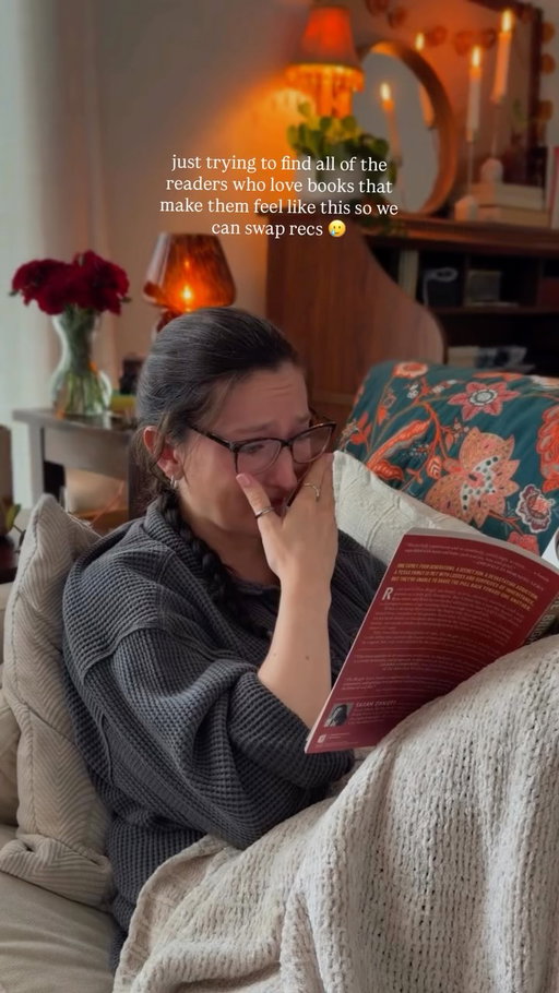 Just a sensitive book girly looking for reader friends who also love their books a little tear stained 🥲

There’s nothing quite like a book that can break your heart into a million little pieces, and then oh so gently put them back together again, whole but forever changed ❤️‍🩹 so if you have any recs like that please send them my way 🥲

If you’re looking for books like this then I recommend The Bright Years by Sarah Damoff, Into the Blue by Emma Brodie, anything by Charlotte McConaghy (but especially migrations), & perhaps Broken Country 📖

#sadbooks #emotionalbooks #readerlife #readerthings #bookishfriends