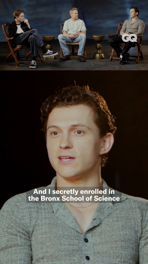 @tomholland2013 went undercover at an NYC high school to prepare for the role of Peter Parker in his Spider-Man franchise. 📚🕷️ At the link in bio, see @theodysseymovie co-stars Tom Holland, Matt Damon, and Robert Pattinson have an Epic Conversation.