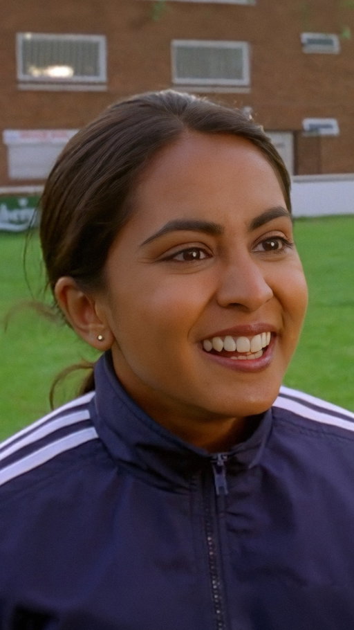 Jess didn't do her homework, but she clearly understood the assignment.

Catch Gurinder Chadha's BEND IT LIKE BECKHAM (2002), starring Parminder Nagra, Keira Knightley, and Jonathan Rhys Meyers, in 35mm at the Academy Museum on Sunday, June 14 at 11am. The screening is FREE as part of the Museum's Fútbol Free Day celebration. Link in the Academy's bio for tickets and details.

Fútbol Free Day is made possible in part by grants from the Eva Longoria Foundation, the City of Los Angeles Department of Cultural Affairs, and The Ralph M. Parsons Foundation. Additional film programming support is provided in part by the Los Angeles County Board of Supervisors through the Los Angeles County Department of Arts and Culture.

Academy Museum film programming is generously funded by the Richard Roth Foundation.