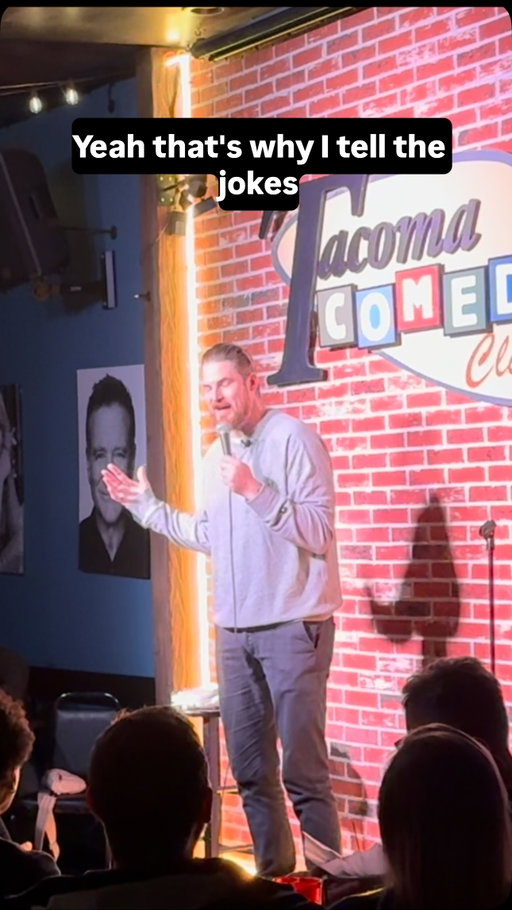 Follow me! Here’s a clip from last weekend at the Tacoma Comedy Club, great audiences and a really fun time overall. I have a bunch of video with this background now so I’ll be posting some jokes and some old ones in a Sisyphean attempt to gain more followers so that I can sell more tickets.

Albert Camus would tell you that one must imagine Sisyphus happy. Travis would add that it’s fun to imagine him wearing a silly hat as well.

Catch me this weekend in Medford at Chadwick’s, next weekend at Joker’s Comedy Club in Richland and Spokane July 26th at the Spokane Comedy Club!