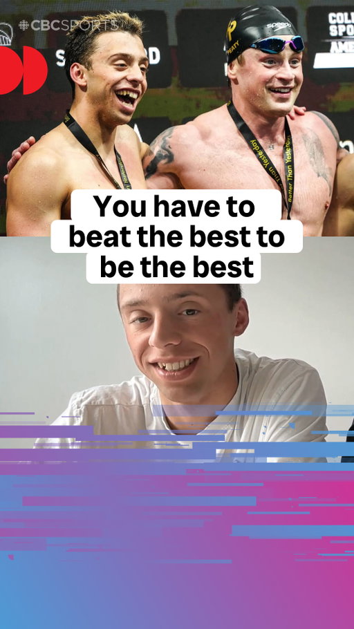 You have to beat the best, to be the best 🙌

Oliver Dawson chasing the breaststroke G.O.A.T. @adamramsaypeaty 

Get's us excited for the Commonwealth Games 👀

Watch the full episode of The Ready Room featuring Oliver Dawson and his dad/coach Alex now on the CBC Sports YouTube channel

Cover photo by @czomazsombor